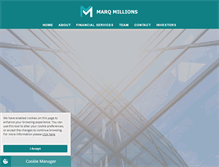 Tablet Screenshot of marqmillions.com